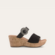 Black Velvet Nubuck/Soft Black Lthr