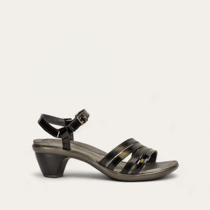 Black Patent Lthr/Black Madras Lthr/Black Luster Lthr,35