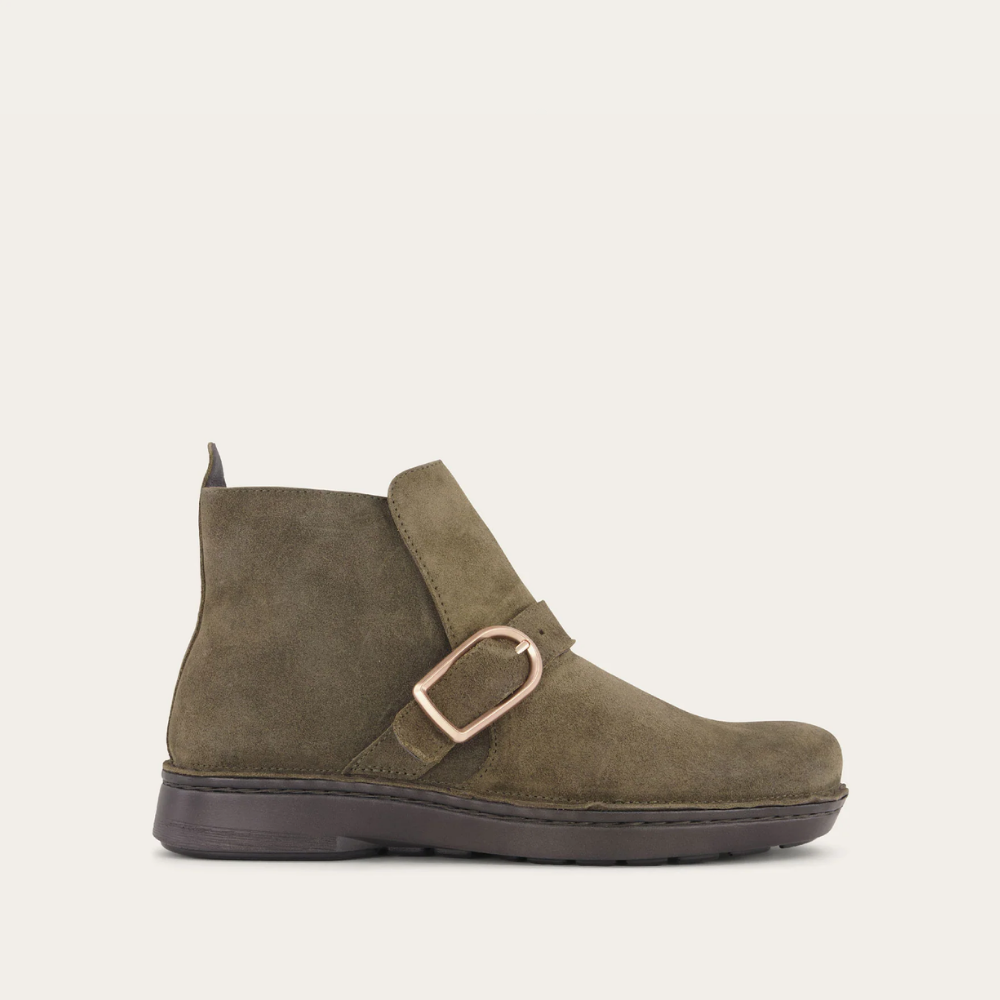 Oily Olive Suede,35