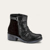 Soft Black Lthr/Black Velvet Nubuck