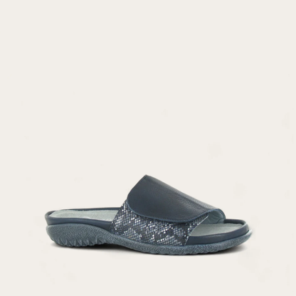 Soft Ink Lthr/Navy Python Lthr,35