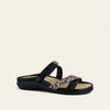 Soft Black Lthr/Cheetah Suede