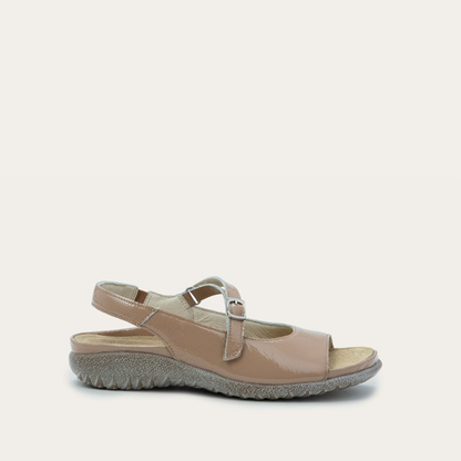 Camel Crinkle Patent Leather,35