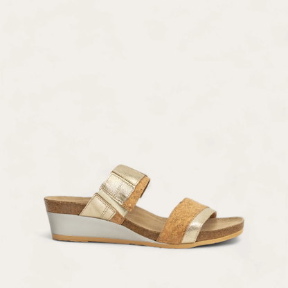 Radiant Gold Lthr/Cork Lthr,35