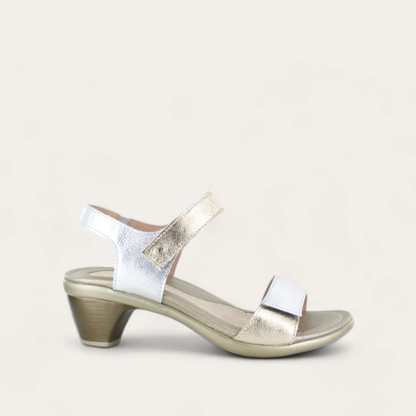 Soft Silver Lthr/Radiant Gold Lthr,35