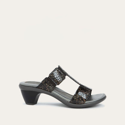 Reptile Patent Leather/Walnut Leather,35