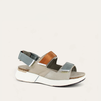 Beige Lizard Lthr/Soft Beige Lthr/Soft Chestnut Lthr/Soft Silver Lthr,35