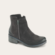 Brushed Oily Midnight Suede