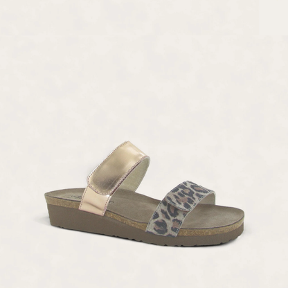 Cheetah Suede/Rose Gold Lthr,35