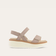 Stone Nubuck W/ Off White Sole