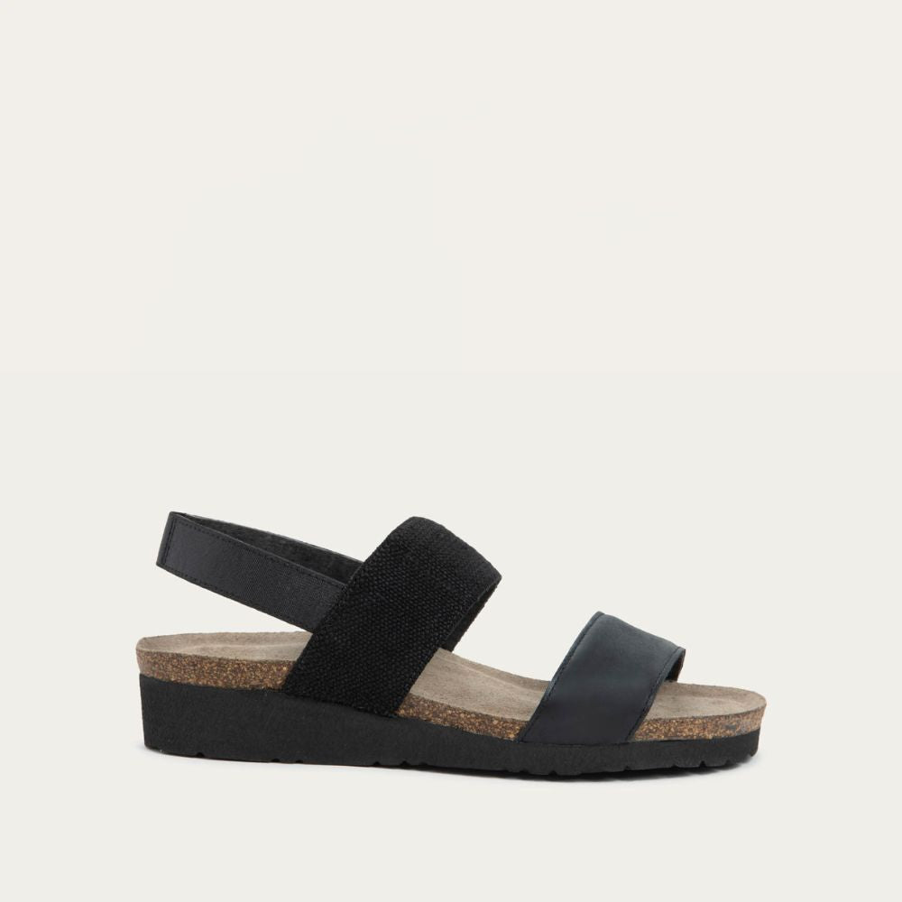 Shiny Black Leather/Black Elastic,35