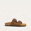 Antique Brown Suede