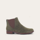 Oily Olive Suede