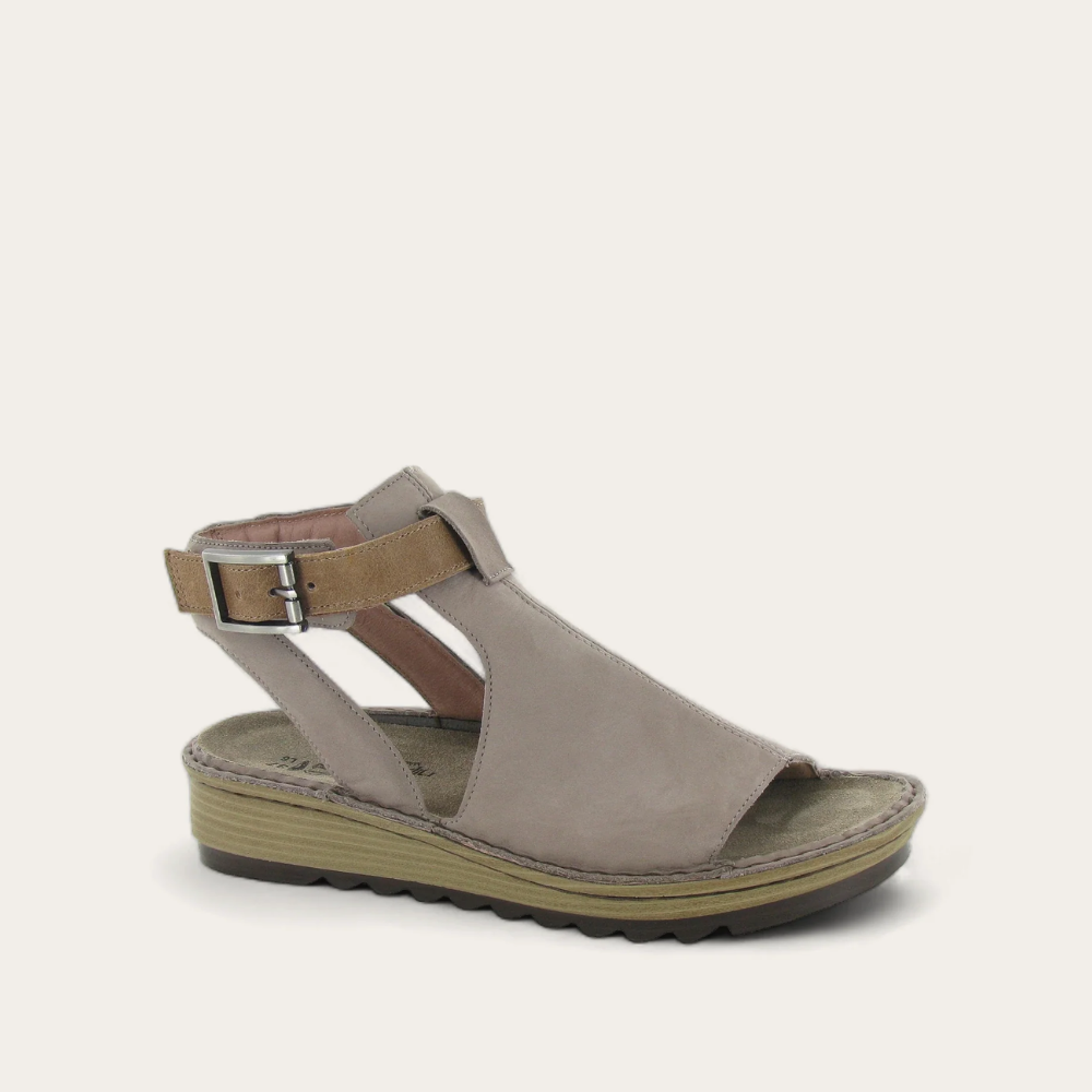 Stone Nubuck/Latte Brown Lthr,35