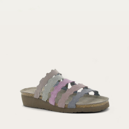 Khaki Beige Lthr/Silver Threads Lthr/Shiitake Nubuck/Metallic Road Lthr/Black Velvet Nubuck,35