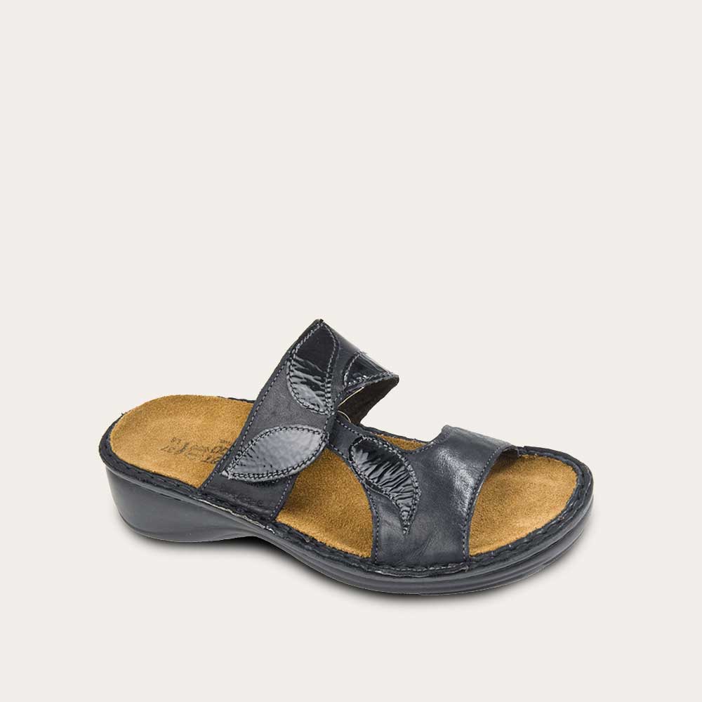 Black Leather/Black Patent,35