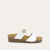 Soft White Leather