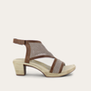 Perferated Stone Nubuck/Saddle Brown Lthr