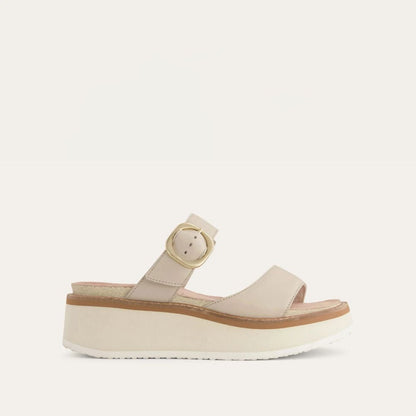 Soft Ivory Lthr W/ Off White Sole,35