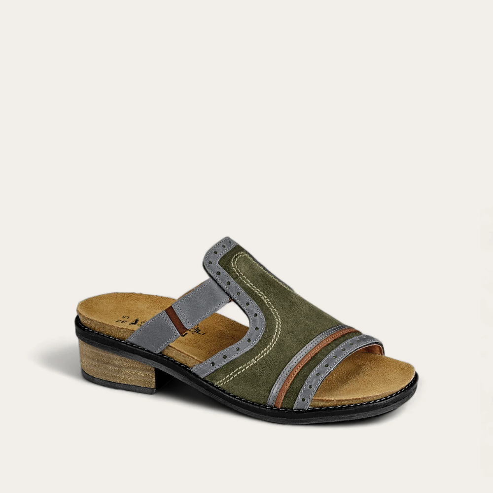 Oily Olive/Vintage Smoke/Latte Brown,35