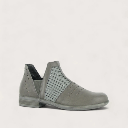 Perf. Gray Suede/Foggy Gray Lthr/Glass Silver/Smoke Gray Nubuck,35