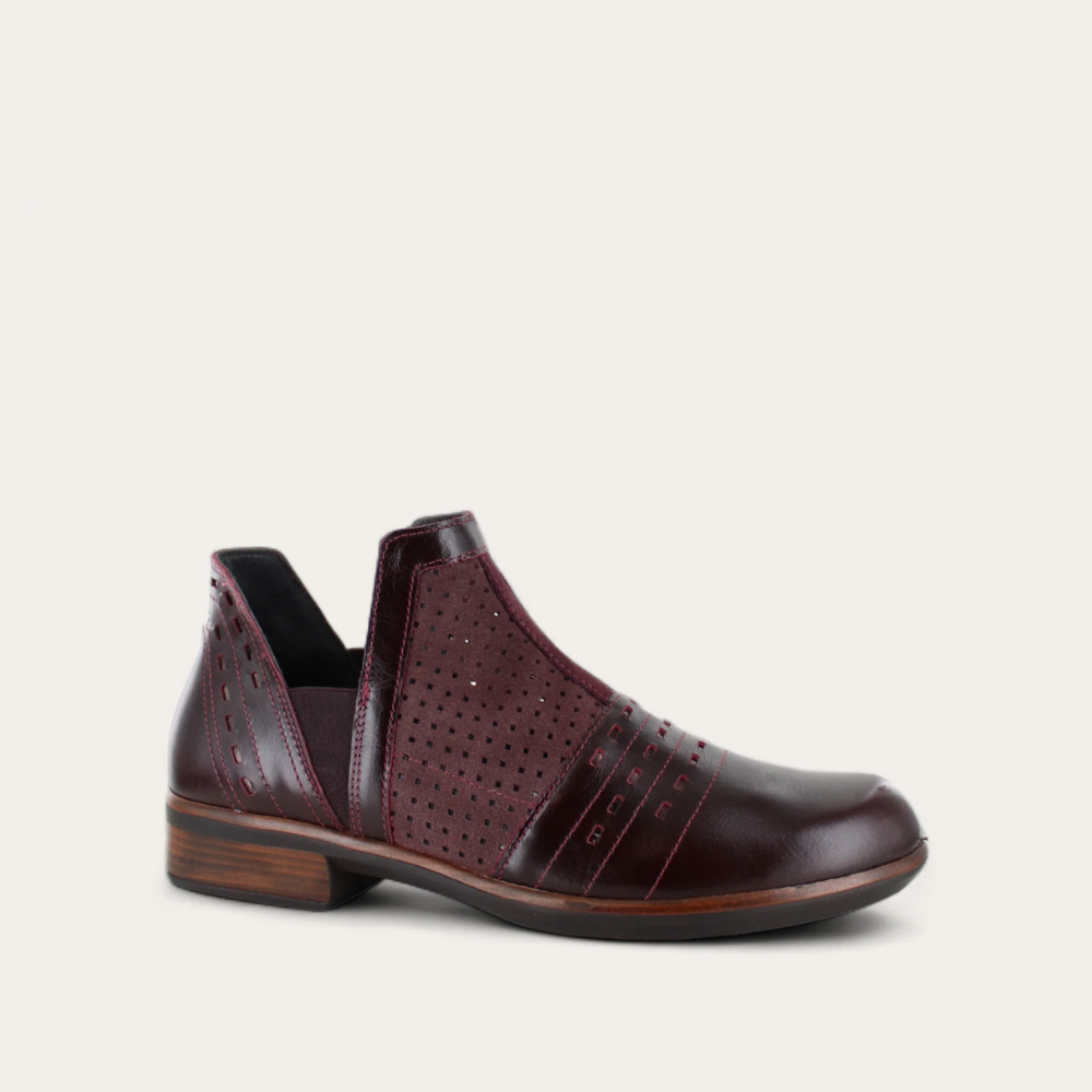 Perf. Burgundy Suede/Bordeaux Lthr/Glass Silver/Violet Nubuck,35
