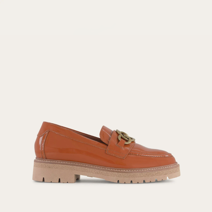 Burnt Orange Patent Leather,35